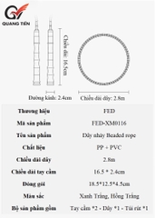 Dây Nhảy Trẻ Em, Dây Beaded Rope FED-XM0116