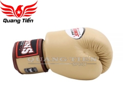 Găng Tay Boxing Twins  – LATTE (  màu trà sữa )