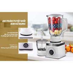 Máy xay sinh tố 3 cối Sunhouse SHD5582W