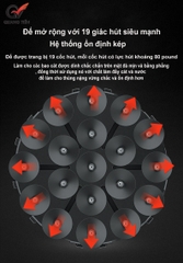 Trụ Đấm ABJ đế cao su giảm chấn cao cấp chính hãng (Cao 1,7m đế cao su liền)