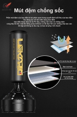 Trụ Đấm ABJ đế cao su giảm chấn cao cấp chính hãng (Cao 1,7m đế cao su liền)