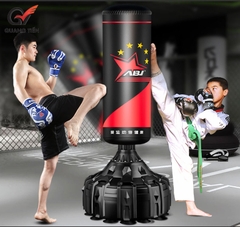 Trụ Đấm ABJ đế cao su giảm chấn cao cấp chính hãng (Cao 1,7m đế cao su liền)