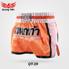 Quần Muay Thái Another Boxer Chính Hãng Muay Thai Short Chất Liệu Satin Cao Cấp | QT-039