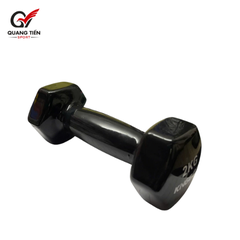 Tạ Tập Gym Tại Nhà KingBox,Tạ Tay Chất Liệu Gang Bọc Cao Su Chống Xước Vỡ Sàn Cân Nặng 2kg (giá 1 quả)