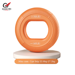 Vòng silicon tập cơ tay công thái học, cầm nắm luyện tập sức mạnh ngón tay phục hồi chức năng