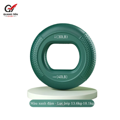 Vòng silicon tập cơ tay công thái học, cầm nắm luyện tập sức mạnh ngón tay phục hồi chức năng