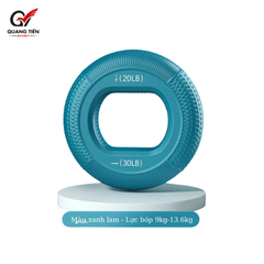 Vòng silicon tập cơ tay công thái học, cầm nắm luyện tập sức mạnh ngón tay phục hồi chức năng