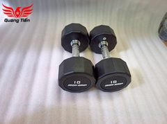 Tạ tay bọc cao su Iron Grip 30 kg (giá 1 quả)