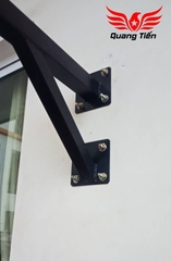 Giá treo bao cát 8 lỗ sắt siêu chắc kèm vòng bi sơn tĩnh điện QT210