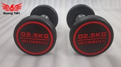 Tạ tay thép bọc cao su IronBull IR03 nhập khẩu chính hãng (giá 1 quả)