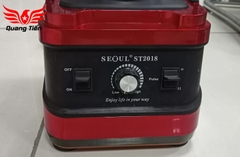 Máy xay sinh tố công nghiệp Seoul ST 2019 có nắp đậy chống ồn .