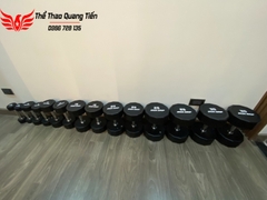 Tạ tay bọc cao su Iron Grip 30 kg (giá 1 quả)