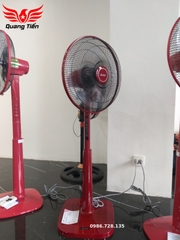 Quạt cây  đứng Panasonic, màu đỏ, có điều khiển F-409KMR