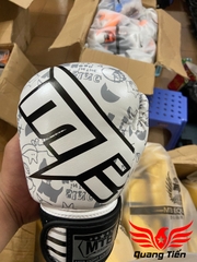 Găng tay boxing mini màu trắng cho trẻ em MTB 6oz 5.0