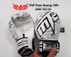 Găng tay boxing mini màu trắng cho trẻ em MTB 6oz 5.0