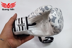 Găng tay boxing mini màu trắng cho trẻ em MTB 6oz 5.0