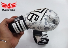 Găng tay boxing mini màu trắng cho trẻ em MTB 6oz 5.0