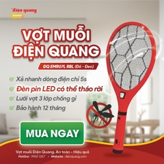 Vợt muỗi đa năng Điện Quang ĐQ EMR07L