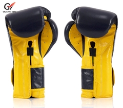 Găng Tay Boxing Fairtex BGV9 Mexican Style - HEAVY HITTER - Xanh Vàng