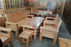 SOFA NHẬT (CAO) 6 MÓN GỖ TẦN BÌ 100% - SF07