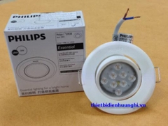 Đèn Led downlight Philips Essential 47030 ( Đèn gắn âm 3W khoét lổ trần d=70mm )