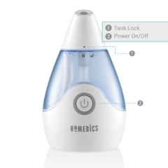 Máy phun sương tạo ẩm công nghệ siêu âm HoMedics UHE-CM15C