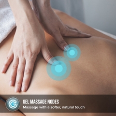 Đệm ghế massage công nghệ Shiatsu GEL 3D chuyên nghiệp HoMedics SGM-1600