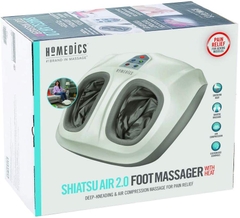 Máy massage chân khí nén Shiatsu 3D cao cấp , kèm nhiệt (HoMedics® Shiatsu Air 2.0 With Heat) FMS-351HJ