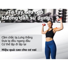 Tạ tay 1kg (sắt bọc nhựa)