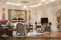 Những bản thiết kế nội thất phòng khách theo phong cách tân cổ điển Châu Âu