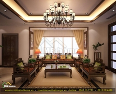 Thiết kế nội thất biệt thự tại Hoàng Quốc Việt - Mr. Trung