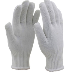 Găng tay sợi Poly trắng 45g