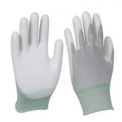 Găng tay chống tĩnh điện sợi Carbon phủ lòng