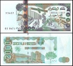 2000 dinars Algeria 2011