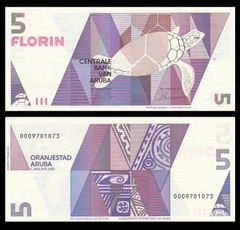 5 florin Aruba 1990 5 florin Aruba 1990