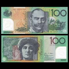 100 dollars Australia 2013 polymer