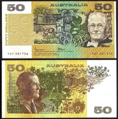 50 dollars Australia 1985 50 dollars Australia 1985