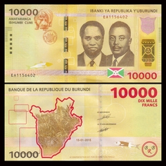 10000 francs Burundi 2015
