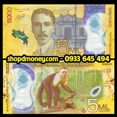 5000 colones Costa Rica 2020 5000 colones Costa Rica 2020