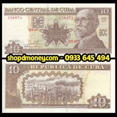 10 pesos Cuba 2019 10 pesos Cuba 2019