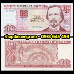 100 pesos Cuba 2021 100 pesos Cuba 2021