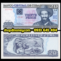 20 pesos Cuba 2021 20 pesos Cuba 2021