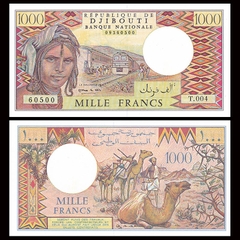 1000 francs Djibouti 1979