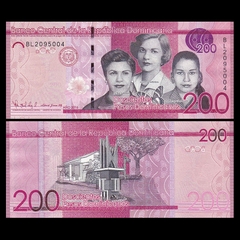 200 pesos Dominican 2016