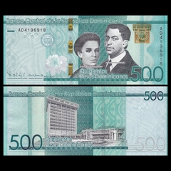500 pesos Dominican 2017 kỉ niệm 70 năm độc lập