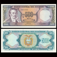 500 sucres Ecuador 1988