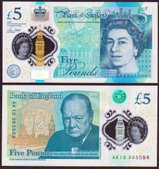 5 pounds Great Britain 2015