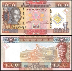 1000 francs Guinea 2006