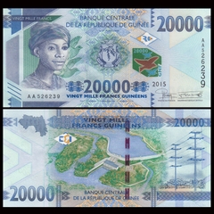 20000 francs Guinea 2015 20000 francs Guinea 2015