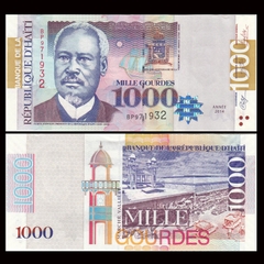 1000 gourdes Haiti 2014